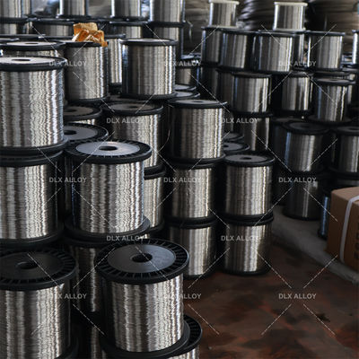 Giá tốt Hiệu suất hình thành tốt Ni70Cr30 Sợi với độ bền kéo 637MPa và độ kéo dài ≥ 20% cho thiết bị y tế trực tuyến