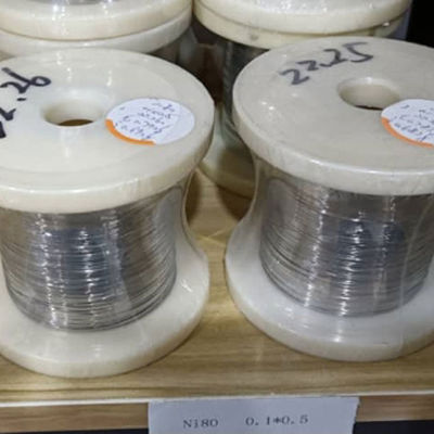 Giá tốt Hợp kim NiCr với thành phần hóa học Ni Cr và điểm nóng chảy 1453°C Nikrothal 80 Dây trực tuyến