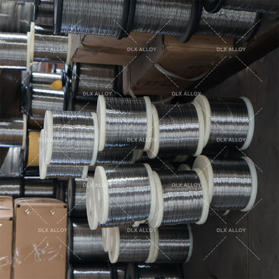 Giá tốt Dây điện trở nhiệt Ni60Cr15 với nhiệt độ làm việc 1150°C, cường độ kéo 637MPA và độ giãn dài ≥20% trực tuyến