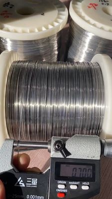 Giá tốt Dây niken nguyên chất chống ăn mòn với cấu trúc tinh thể lập phương tập trung vào mặt trực tuyến