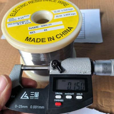 Giá tốt Kháng ăn mòn Sợi kim loại niken tinh khiết cao 99,9% Độ tinh khiết 0,025mm Độ dày trực tuyến