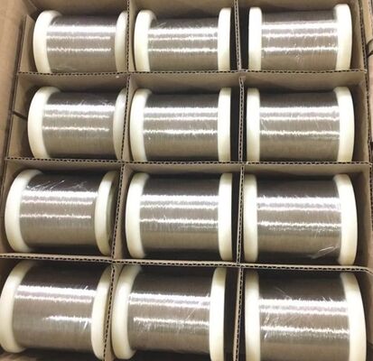 Giá tốt Kháng ăn mòn Sợi kim loại niken tinh khiết cao 99,9% Độ tinh khiết 0,025mm Độ dày trực tuyến