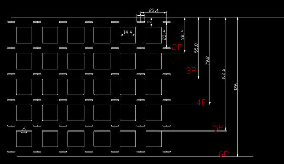 Giá tốt Dải Niken Nguyên Chất 1p đến 6p với khoảng cách bước 20.5mm cho Pin 18650 trực tuyến